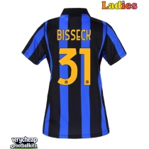 Inter Milan Yann Bisseck #31 Replica Home Shirt Ladies 2026-27 Short Sleeve